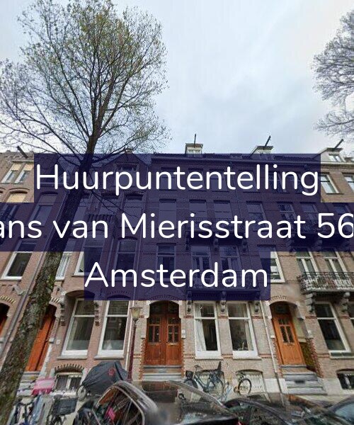 Foto gevel Huurpuntentelling voor Frans van Mierisstraat 56-H, Amsterdam