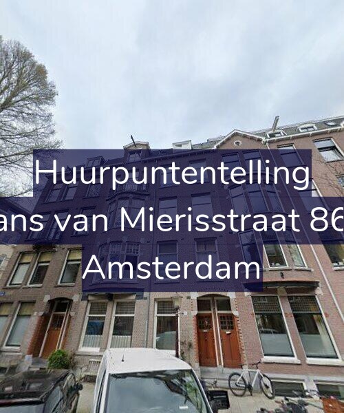 Foto gevel Huurpuntentelling voor Frans van Mierisstraat 86-2, Amsterdam