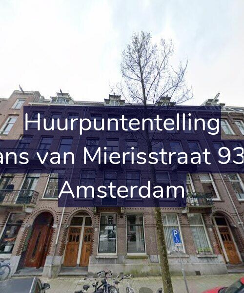 Foto gevel Huurpuntentelling voor Frans van Mierisstraat 93-H, Amsterdam