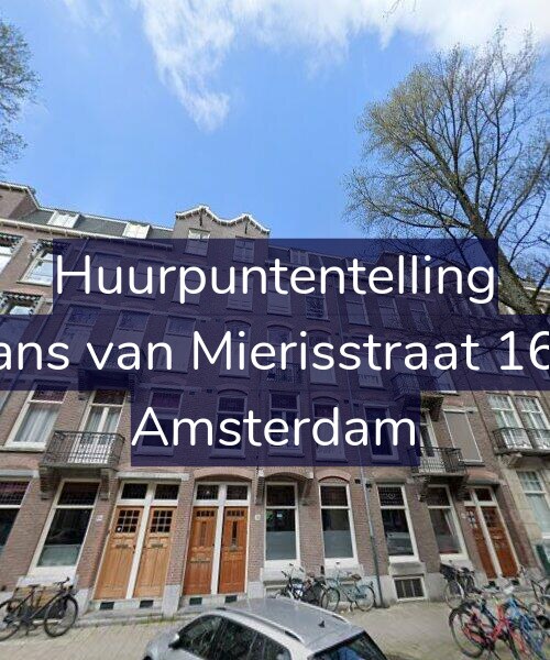 Foto gevel Huurpuntentelling voor Frans van Mierisstraat 16-2, Amsterdam