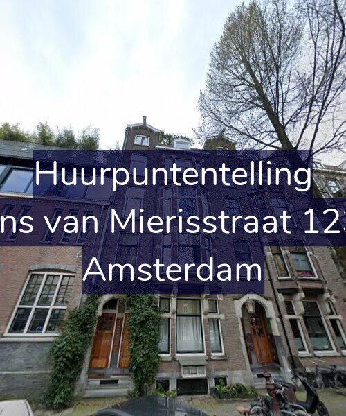 Foto gevel Huurpuntentelling voor Frans van Mierisstraat 123-2, Amsterdam