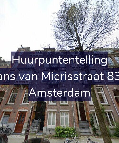 Foto gevel Huurpuntentelling voor Frans van Mierisstraat 83-1, Amsterdam