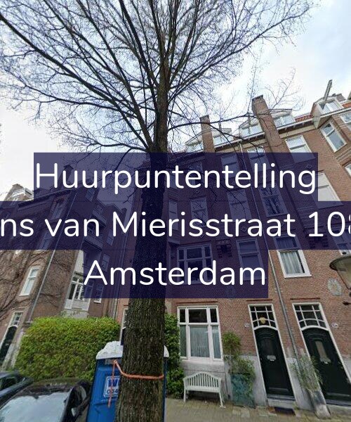 Foto gevel Huurpuntentelling voor Frans van Mierisstraat 108-2, Amsterdam