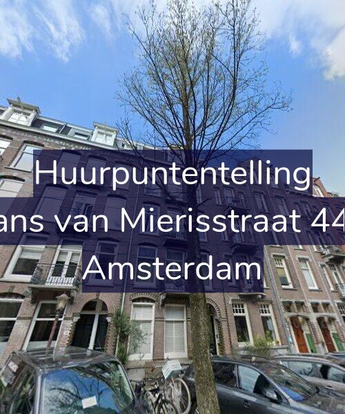 Foto gevel Huurpuntentelling voor Frans van Mierisstraat 44-3, Amsterdam