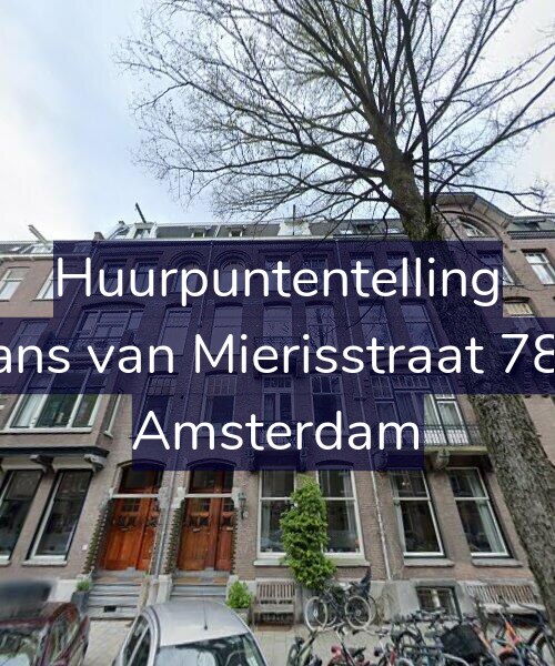 Foto gevel Huurpuntentelling voor Frans van Mierisstraat 78-2, Amsterdam