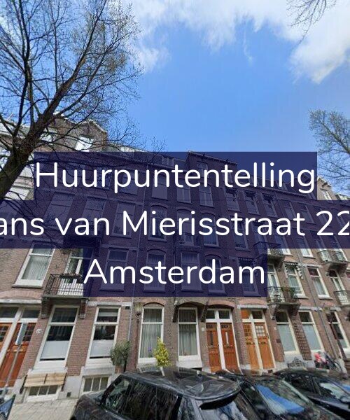 Foto gevel Huurpuntentelling voor Frans van Mierisstraat 22-3, Amsterdam