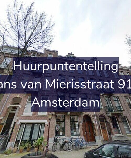 Foto gevel Huurpuntentelling voor Frans van Mierisstraat 91-3, Amsterdam