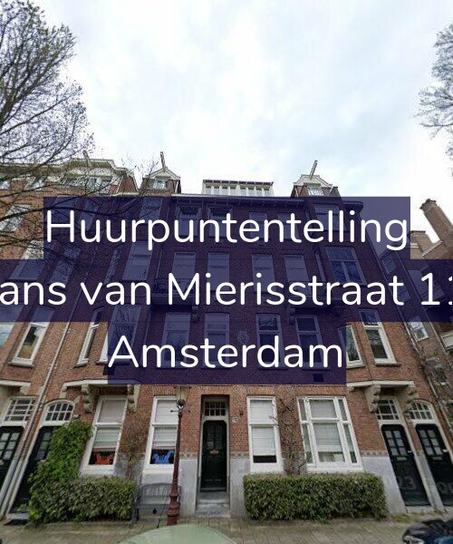 Foto gevel Huurpuntentelling voor Frans van Mierisstraat 118, Amsterdam