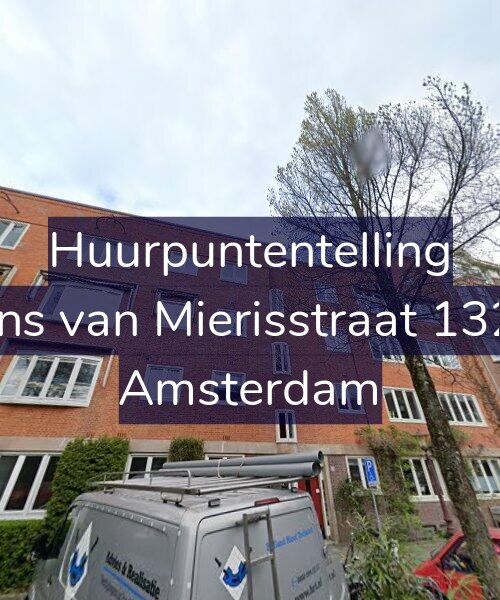Foto gevel Huurpuntentelling voor Frans van Mierisstraat 132-H, Amsterdam