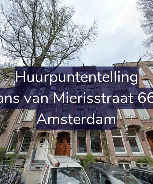 Foto gevel Huurpuntentelling voor Frans van Mierisstraat 66-2, Amsterdam