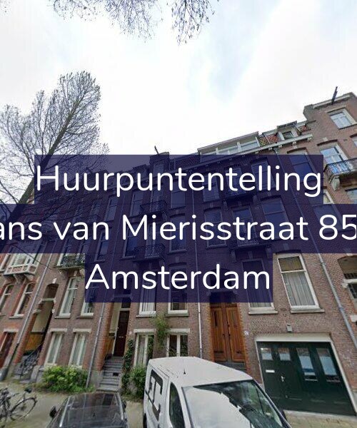 Foto gevel Huurpuntentelling voor Frans van Mierisstraat 85-H, Amsterdam