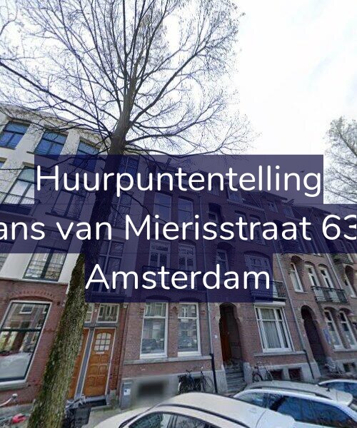 Foto gevel Huurpuntentelling voor Frans van Mierisstraat 63-2, Amsterdam