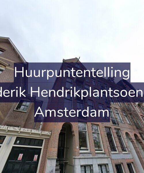 Foto gevel Huurpuntentelling voor Frederik Hendrikplantsoen 9-3, Amsterdam
