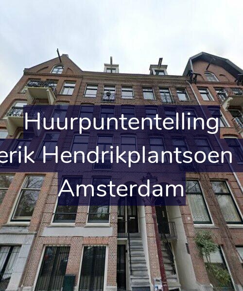 Foto gevel Huurpuntentelling voor Frederik Hendrikplantsoen 11-A, Amsterdam