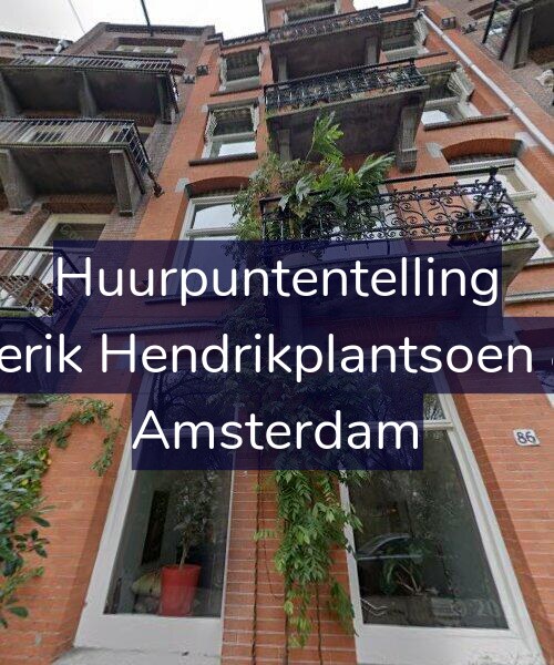 Foto gevel Huurpuntentelling voor Frederik Hendrikplantsoen 86-2, Amsterdam