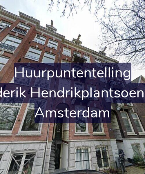 Foto gevel Huurpuntentelling voor Frederik Hendrikplantsoen 5-1, Amsterdam