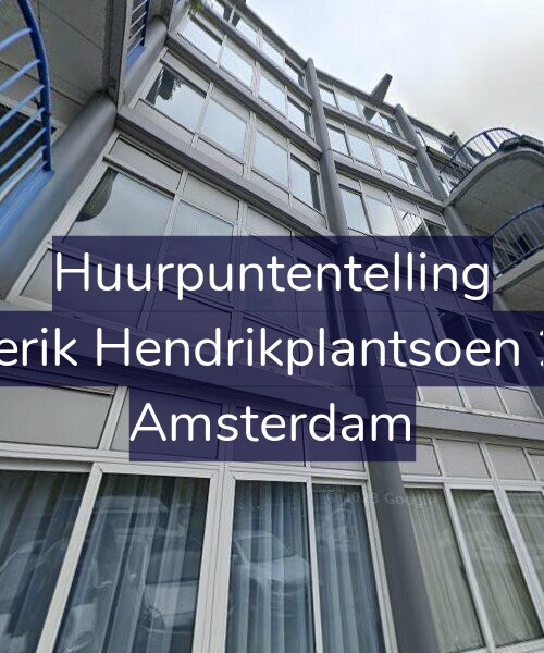 Foto gevel Huurpuntentelling voor Frederik Hendrikplantsoen 26-A, Amsterdam
