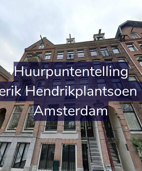 Foto gevel Huurpuntentelling voor Frederik Hendrikplantsoen 11-E, Amsterdam