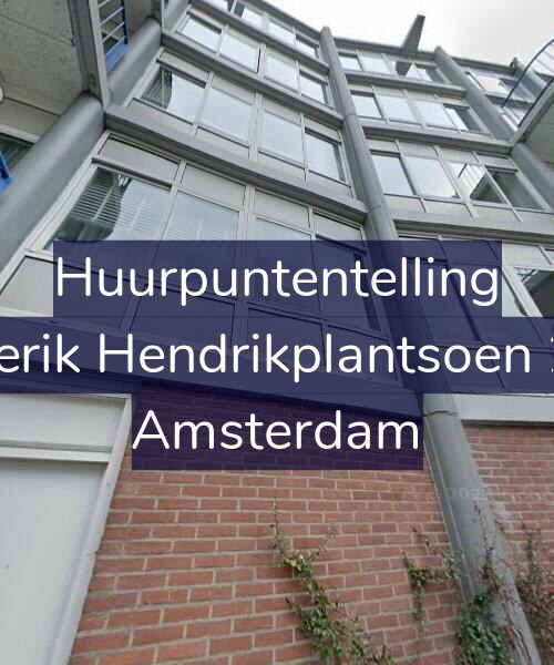 Foto gevel Huurpuntentelling voor Frederik Hendrikplantsoen 22-B, Amsterdam