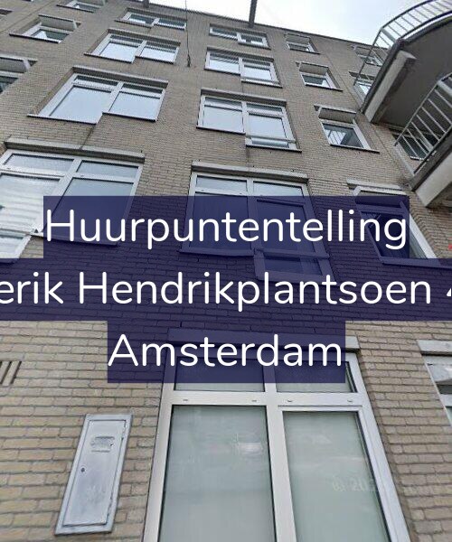 Foto gevel Huurpuntentelling voor Frederik Hendrikplantsoen 40-H, Amsterdam
