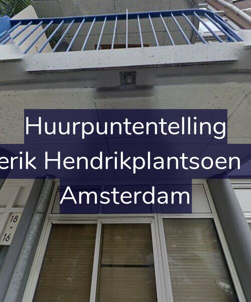 Foto gevel Huurpuntentelling voor Frederik Hendrikplantsoen 16-C, Amsterdam