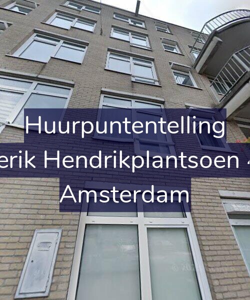 Foto gevel Huurpuntentelling voor Frederik Hendrikplantsoen 40-A, Amsterdam