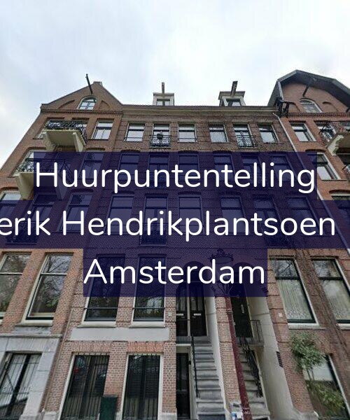 Foto gevel Huurpuntentelling voor Frederik Hendrikplantsoen 11-B, Amsterdam