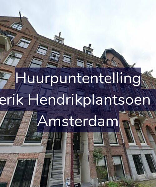 Foto gevel Huurpuntentelling voor Frederik Hendrikplantsoen 13-1, Amsterdam