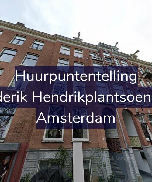 Foto gevel Huurpuntentelling voor Frederik Hendrikplantsoen 1-4, Amsterdam