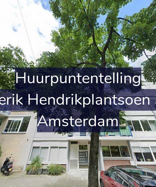 Foto gevel Huurpuntentelling voor Frederik Hendrikplantsoen 34-K, Amsterdam