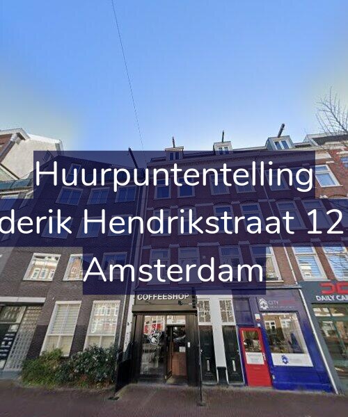 Foto gevel Huurpuntentelling voor Frederik Hendrikstraat 123-1, Amsterdam
