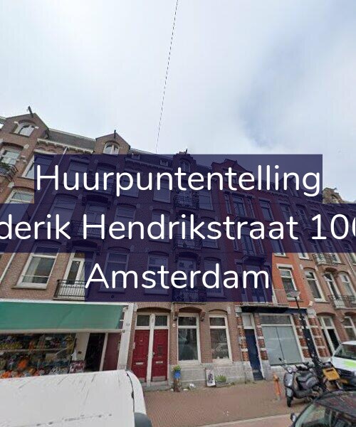 Foto gevel Huurpuntentelling voor Frederik Hendrikstraat 106-H, Amsterdam