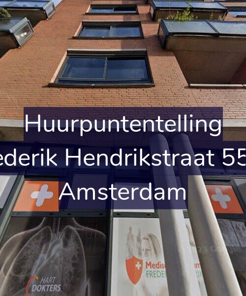 Foto gevel Huurpuntentelling voor Frederik Hendrikstraat 55-C, Amsterdam