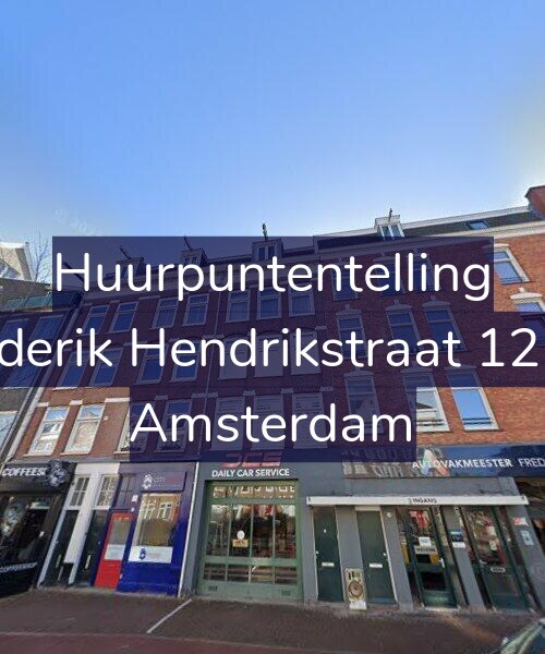 Foto gevel Huurpuntentelling voor Frederik Hendrikstraat 127-3, Amsterdam