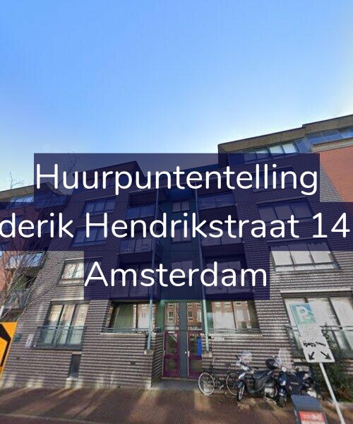 Foto gevel Huurpuntentelling voor Frederik Hendrikstraat 149-E, Amsterdam