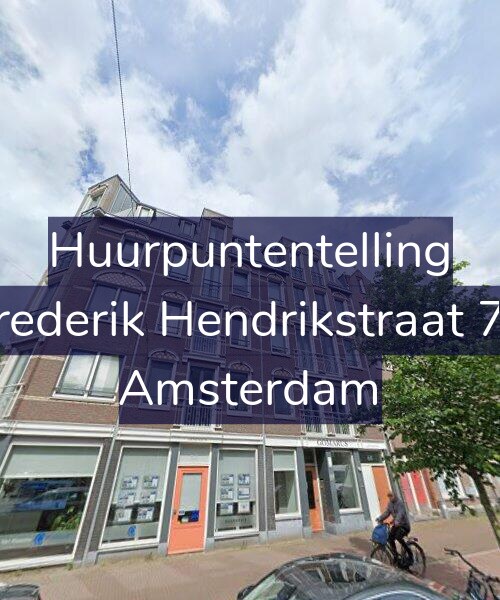 Foto gevel Huurpuntentelling voor Frederik Hendrikstraat 76, Amsterdam