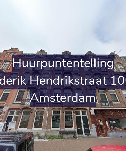 Foto gevel Huurpuntentelling voor Frederik Hendrikstraat 100-1, Amsterdam