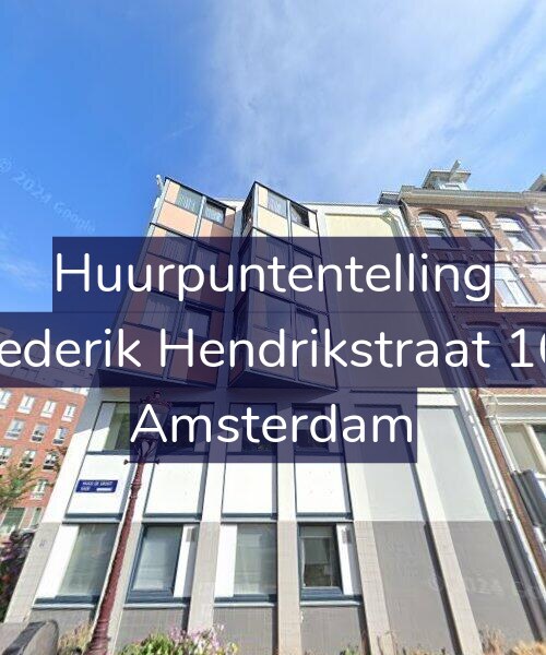 Foto gevel Huurpuntentelling voor Frederik Hendrikstraat 167, Amsterdam