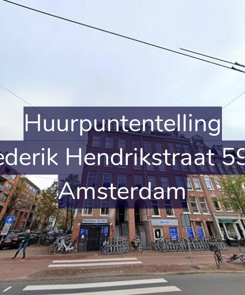 Foto gevel Huurpuntentelling voor Frederik Hendrikstraat 59-2, Amsterdam