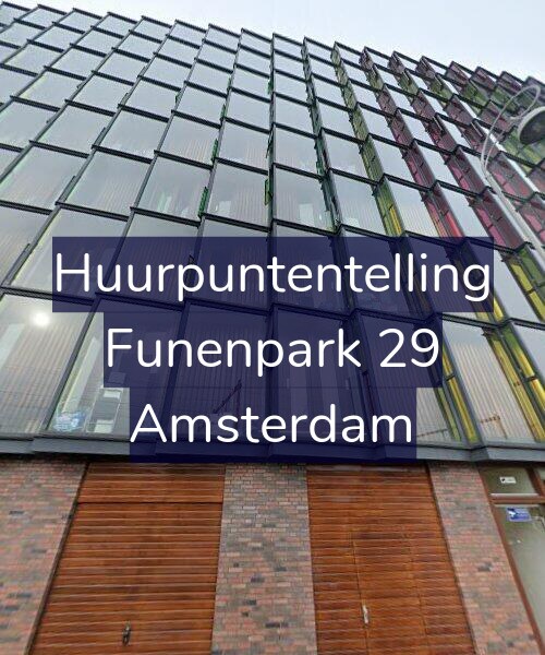 Foto gevel Huurpuntentelling voor Funenpark 29, Amsterdam