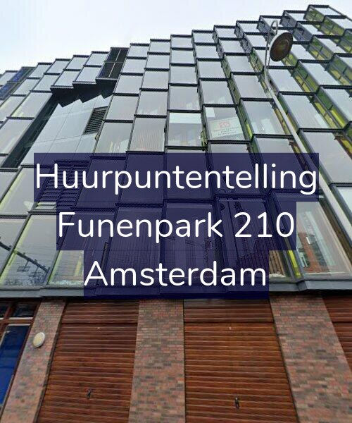Foto gevel Huurpuntentelling voor Funenpark 210, Amsterdam