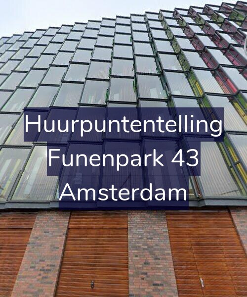Foto gevel Huurpuntentelling voor Funenpark 43, Amsterdam