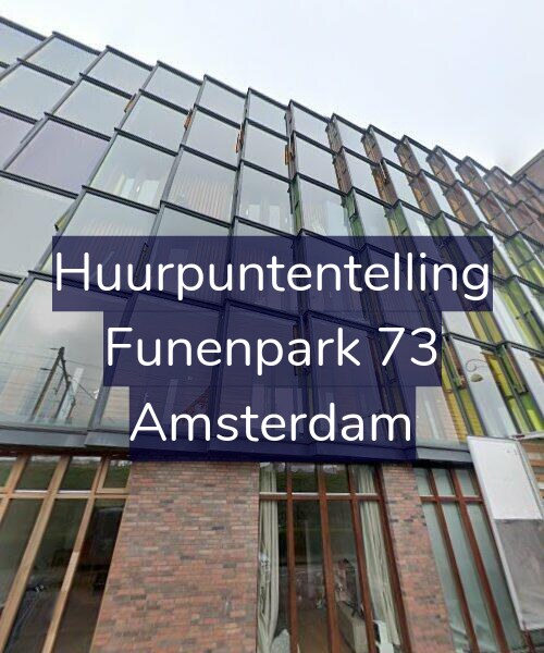Foto gevel Huurpuntentelling voor Funenpark 73, Amsterdam