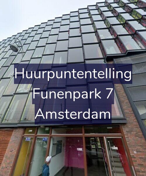 Foto gevel Huurpuntentelling voor Funenpark 7, Amsterdam