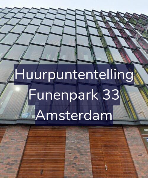 Foto gevel Huurpuntentelling voor Funenpark 33, Amsterdam