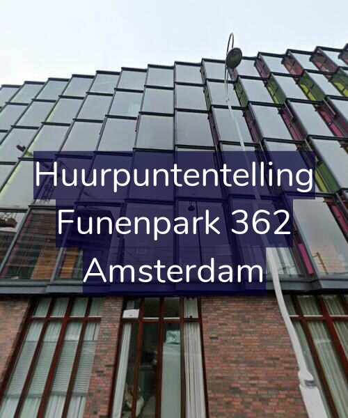 Foto gevel Huurpuntentelling voor Funenpark 362, Amsterdam