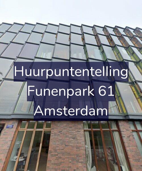 Foto gevel Huurpuntentelling voor Funenpark 61, Amsterdam