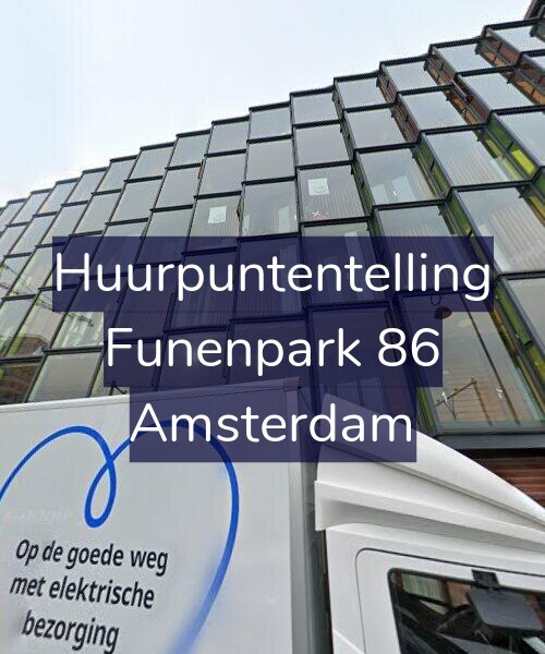 Foto gevel Huurpuntentelling voor Funenpark 86, Amsterdam