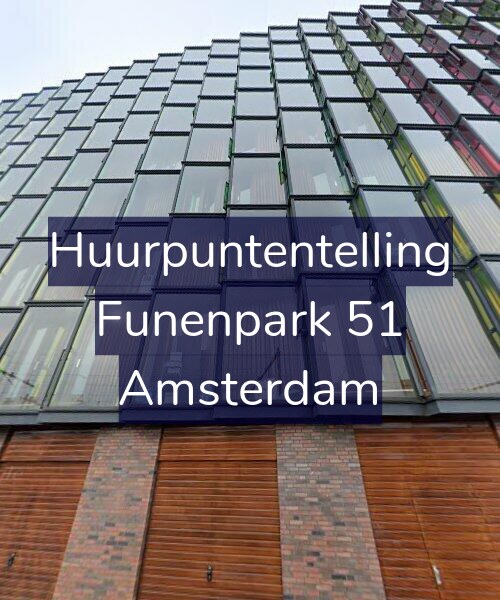 Foto gevel Huurpuntentelling voor Funenpark 51, Amsterdam