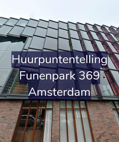 Foto gevel Huurpuntentelling voor Funenpark 369, Amsterdam